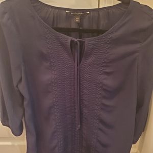 Navy blue blouse